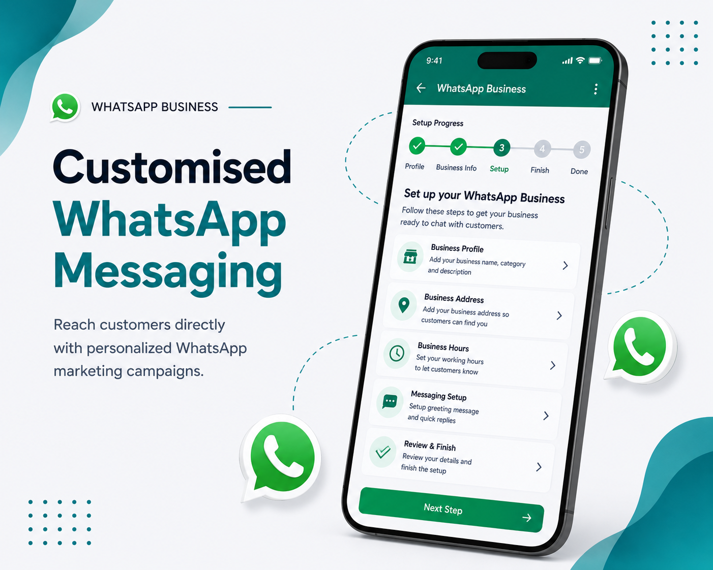 Customised WhatsApp Messaging